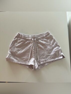 Girlfriend Collective Classic Sweat Shorts Lounge Organic Cotton L Orchid